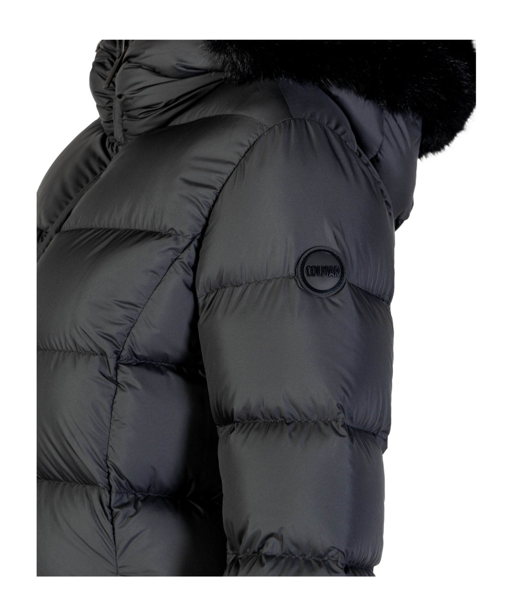 Colmar Originals Hooded Down Jacket In Black