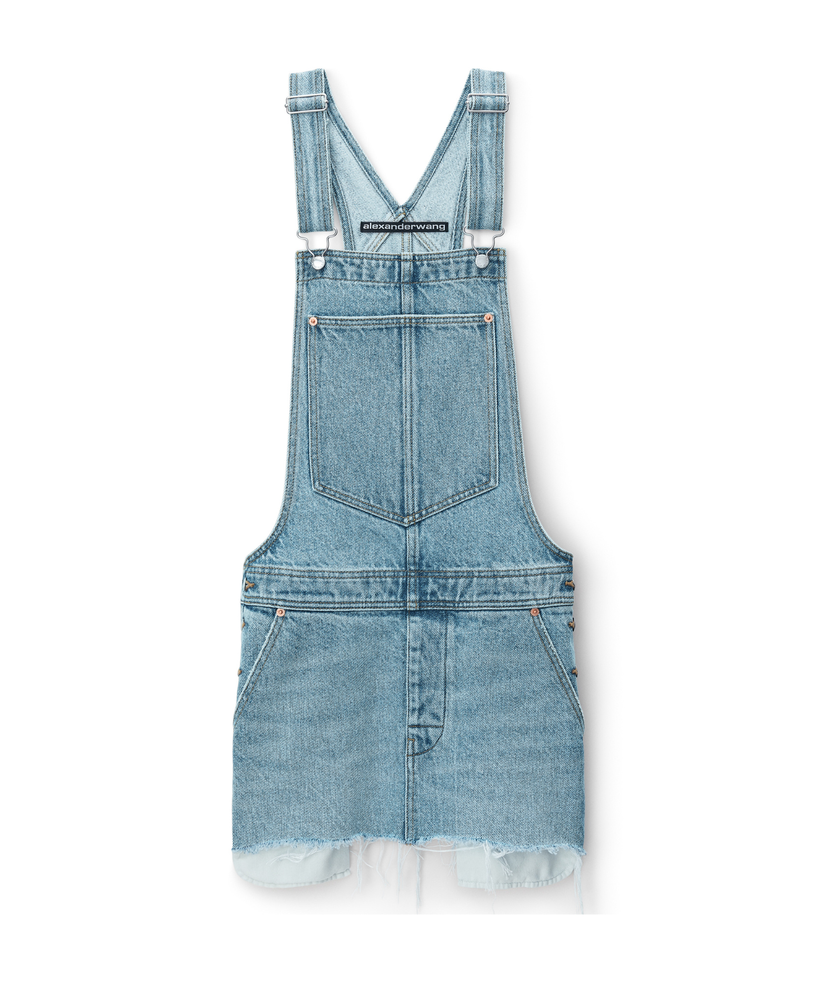 ALEXANDER WANG OVERALL DENIM DRESS