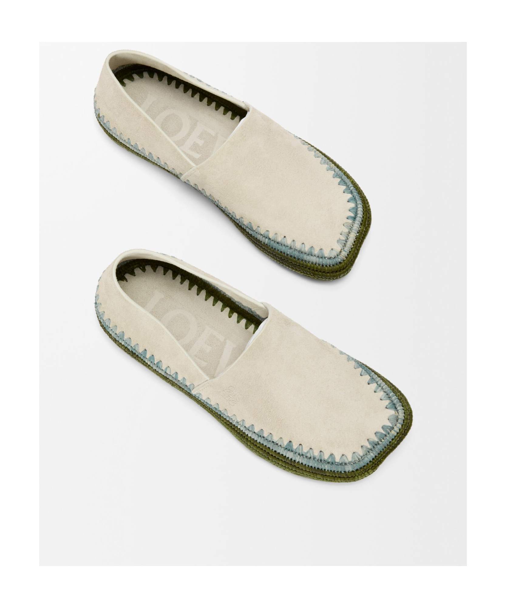 Loewe Petal Shaped Sneakers In Light Gray