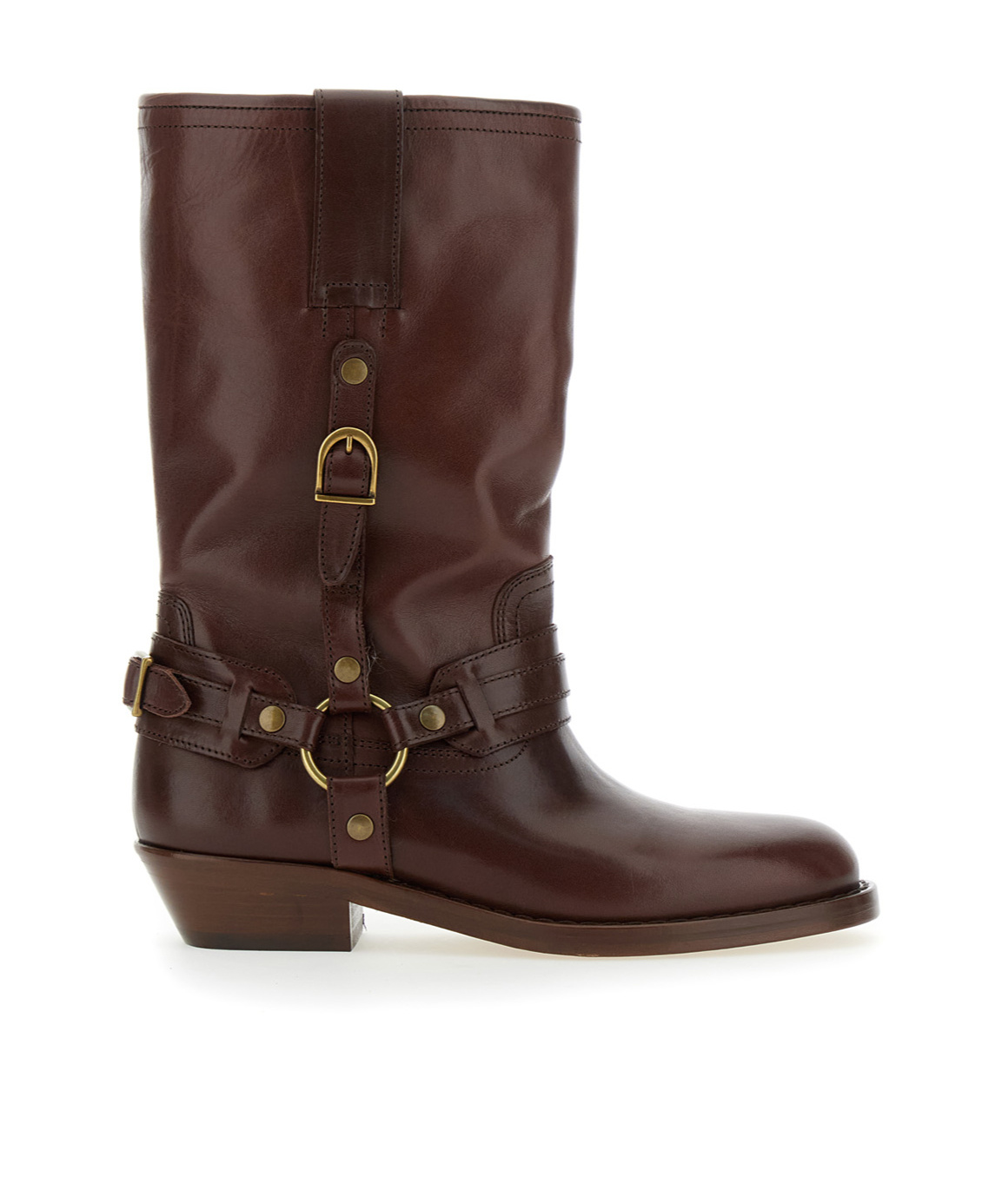 Isabel Marant Brown Heiko Mid-calf Boots In Brown