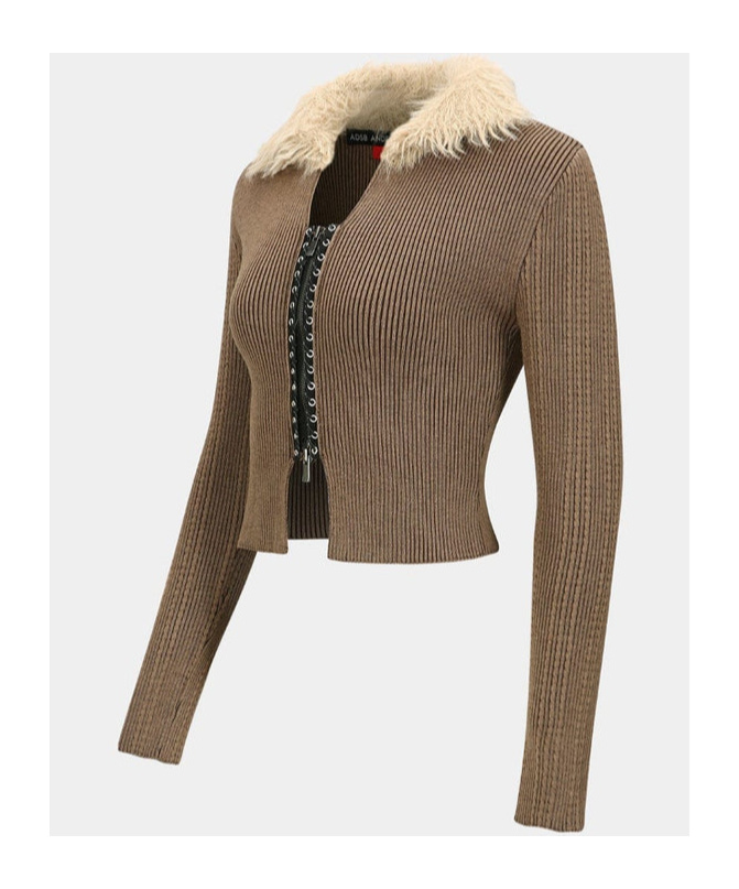 Andersson Bell Long-sleeved Cardigan In Green