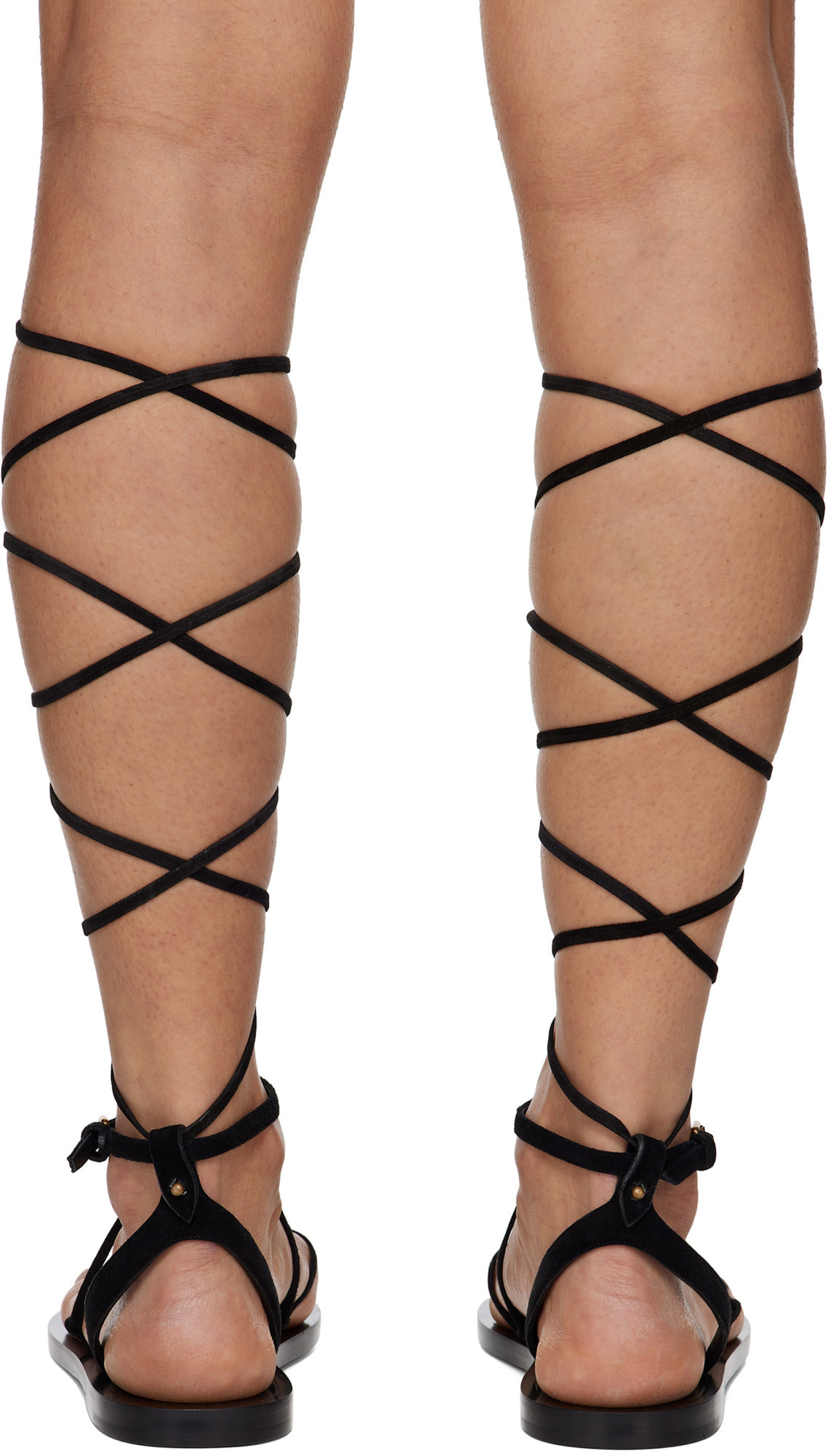 Isabel Marant Azzi Sandals In Black