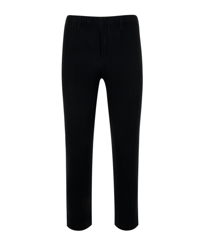 ISSEY MIYAKE BASIC SLIM-FIT TROUSERS 
