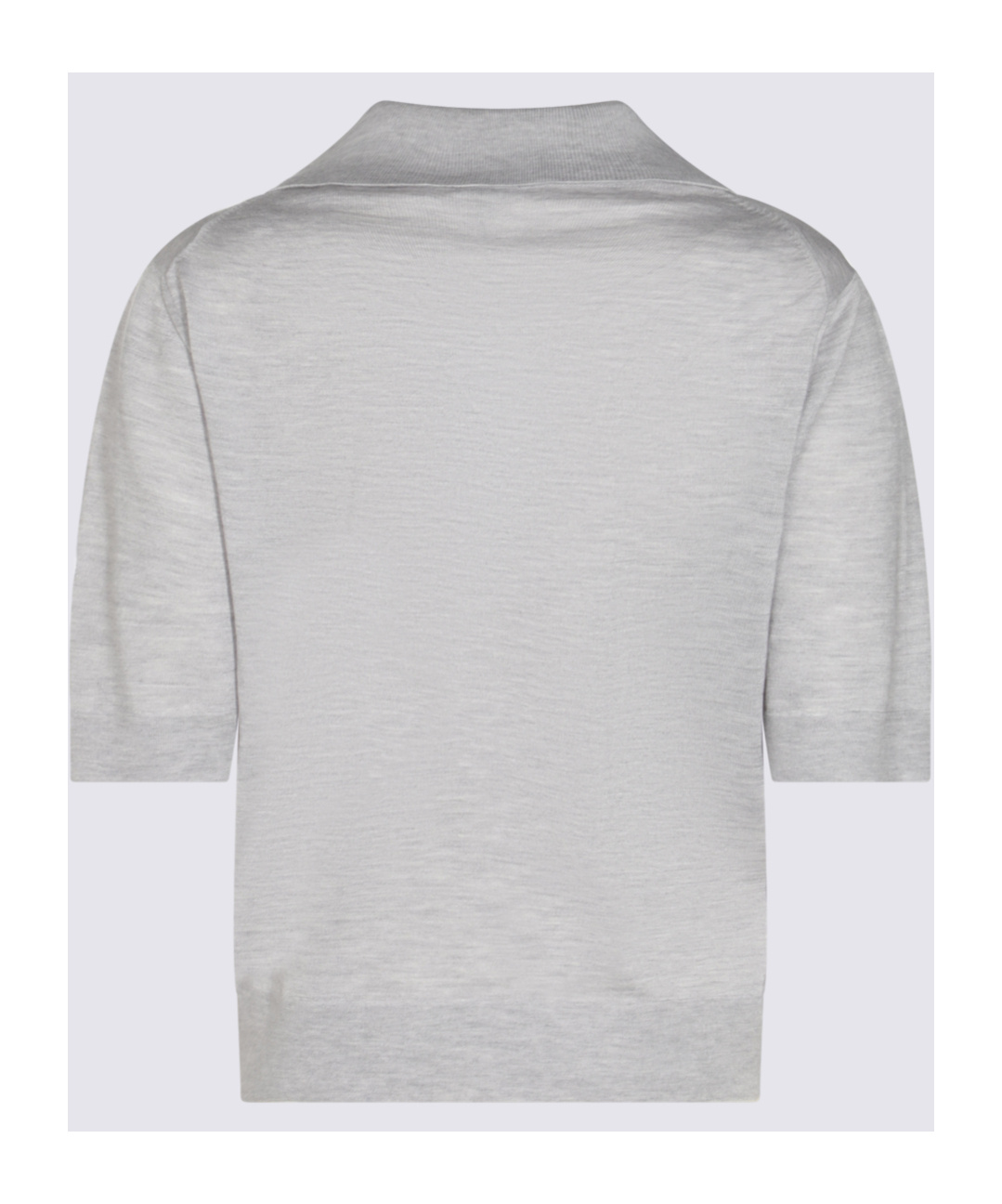 Malo Short-sleeved Polo Shirt In Gray