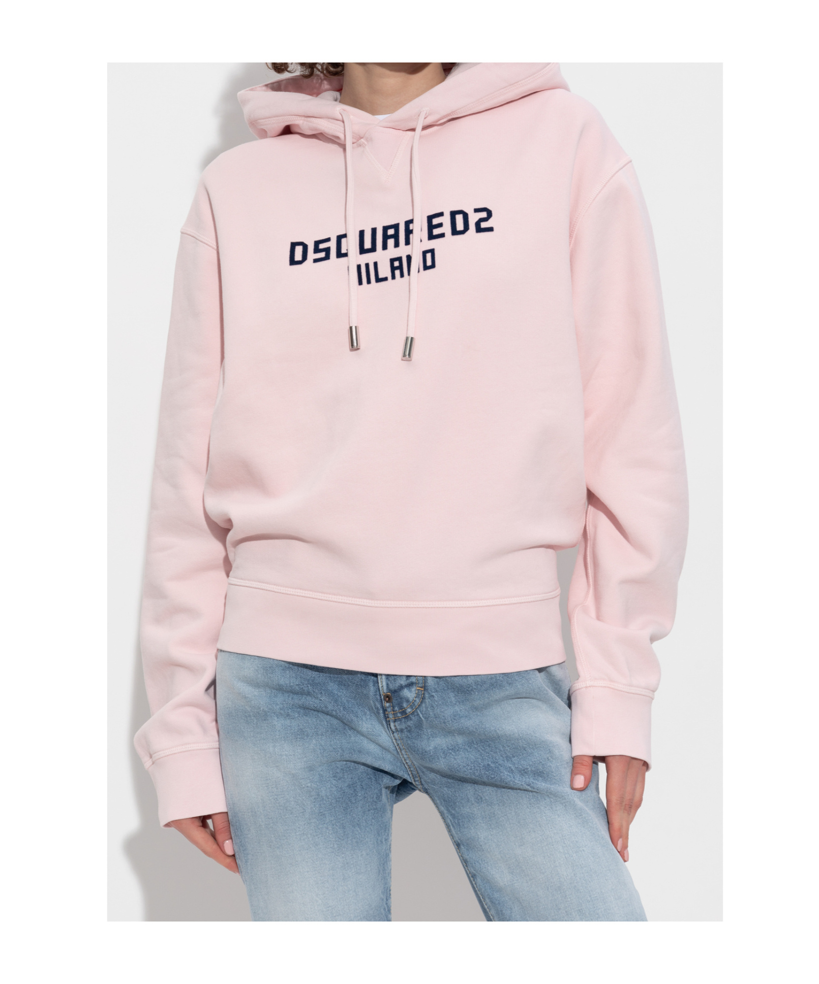 Dsquared2 Long Sleeve Sweatshirt In Pink