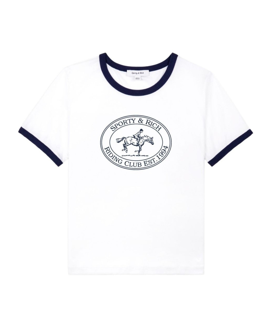 Sporty And Rich Riding Club Ringer T-shirt