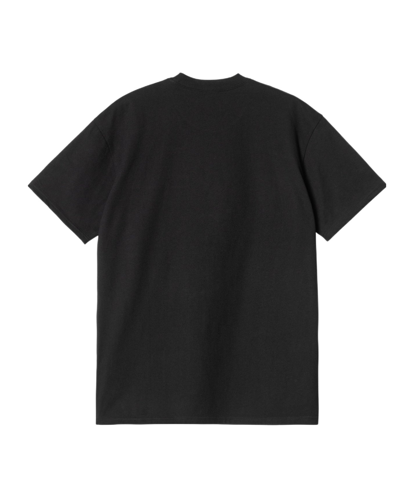 Carhartt Work In Progress Pocket Heart Organic Cotton T-shirt In Black