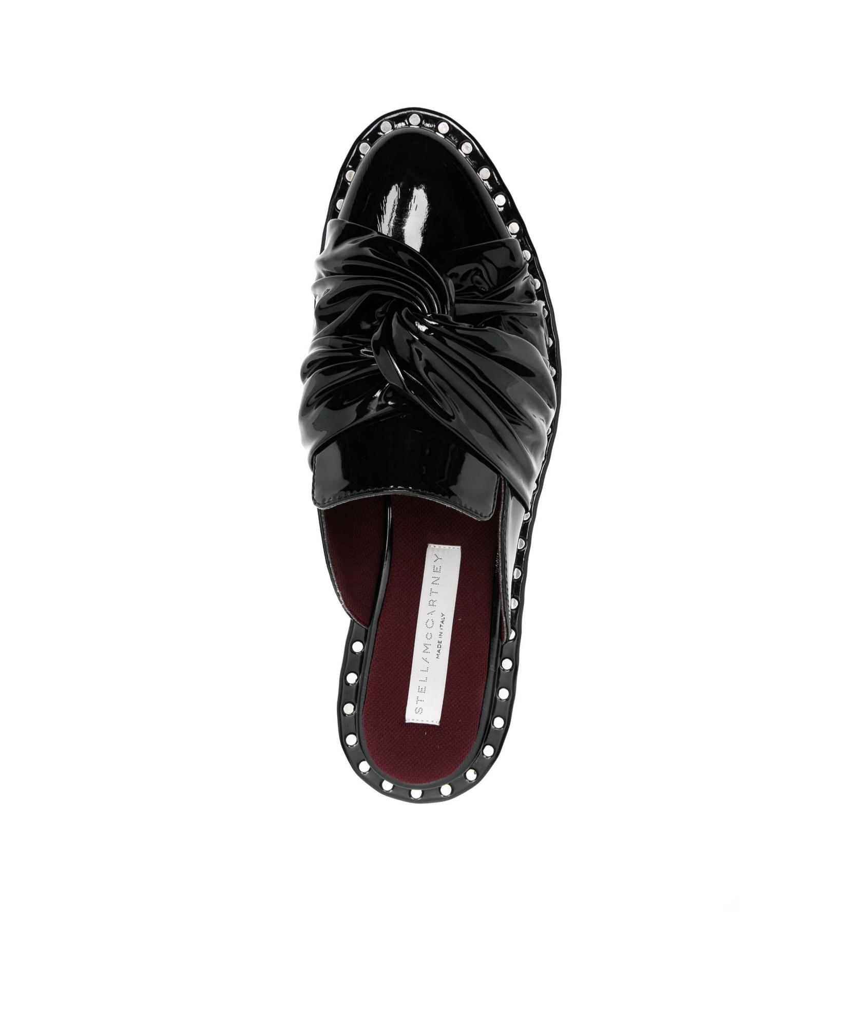 Stella Mccartney Round Head Muller Shoes In Black