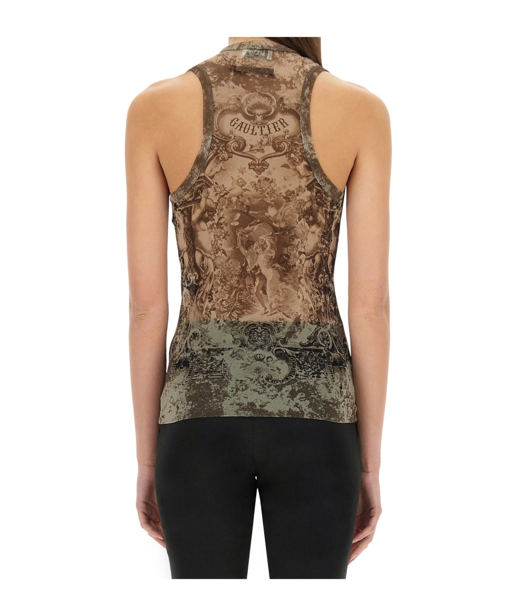 Jean Paul Gaultier Printed Vest