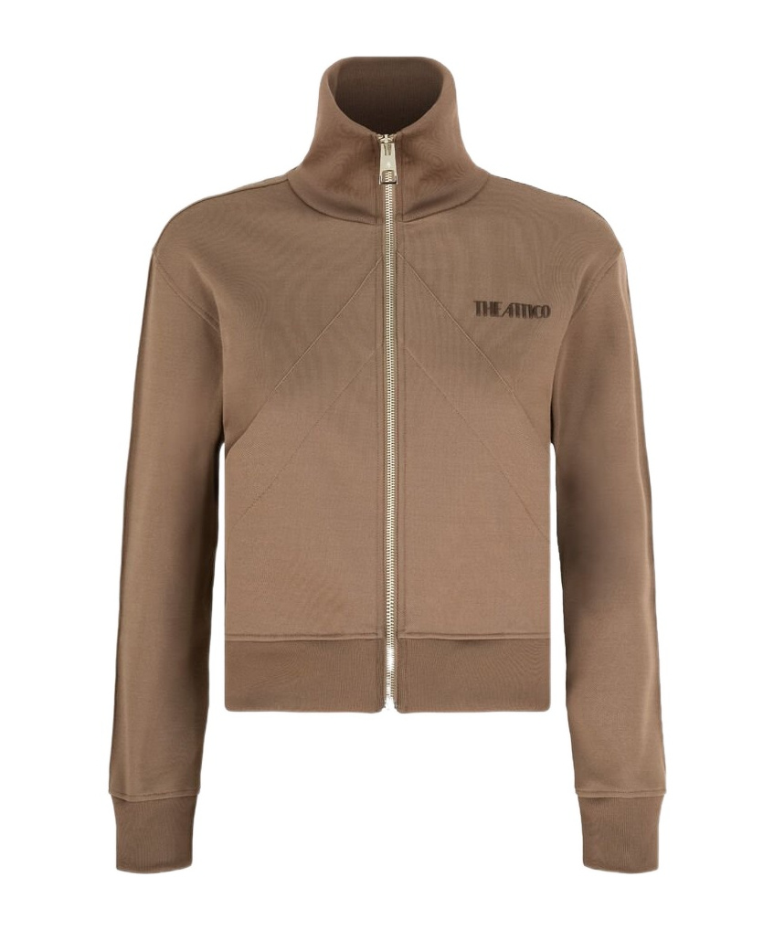 ATTICO HIGH-NECKED SWEATSHIRT 