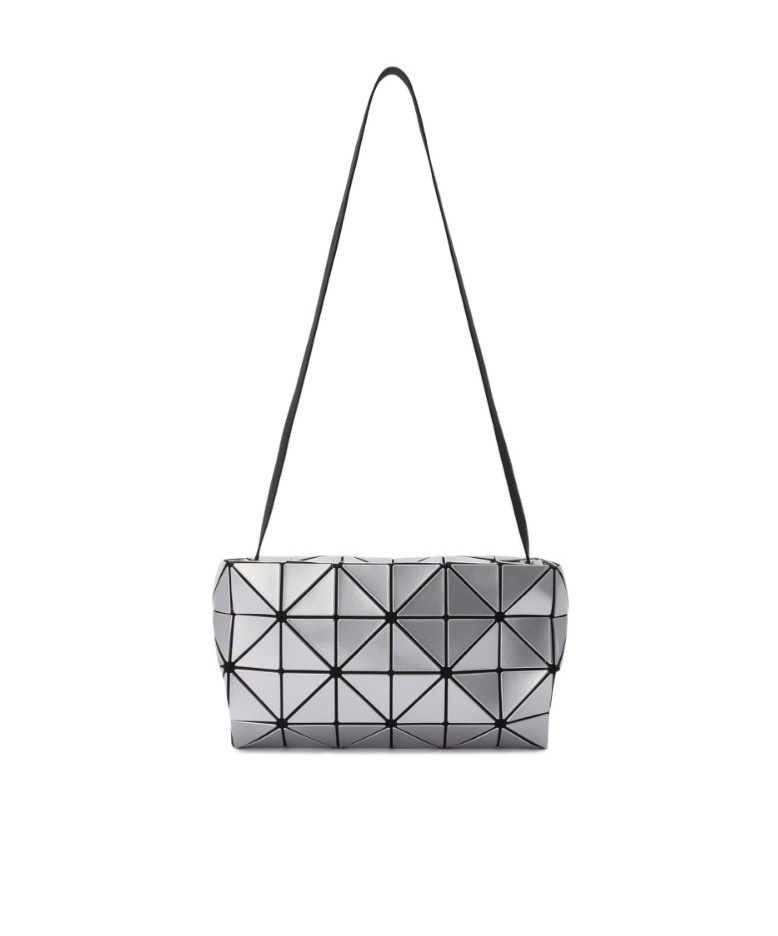 Bao Bao Issey Miyake Carton Shoulder Bag In Silver
