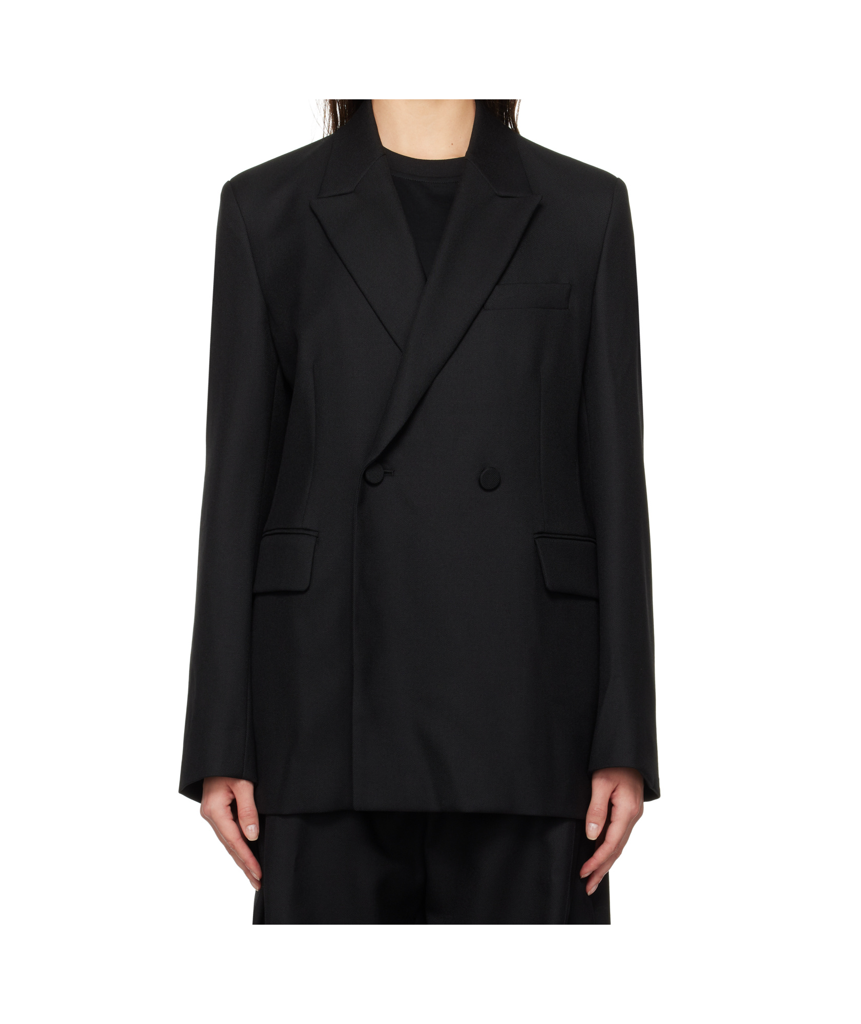WOOYOUNGMI LONG-SLEEVED SUIT COAT