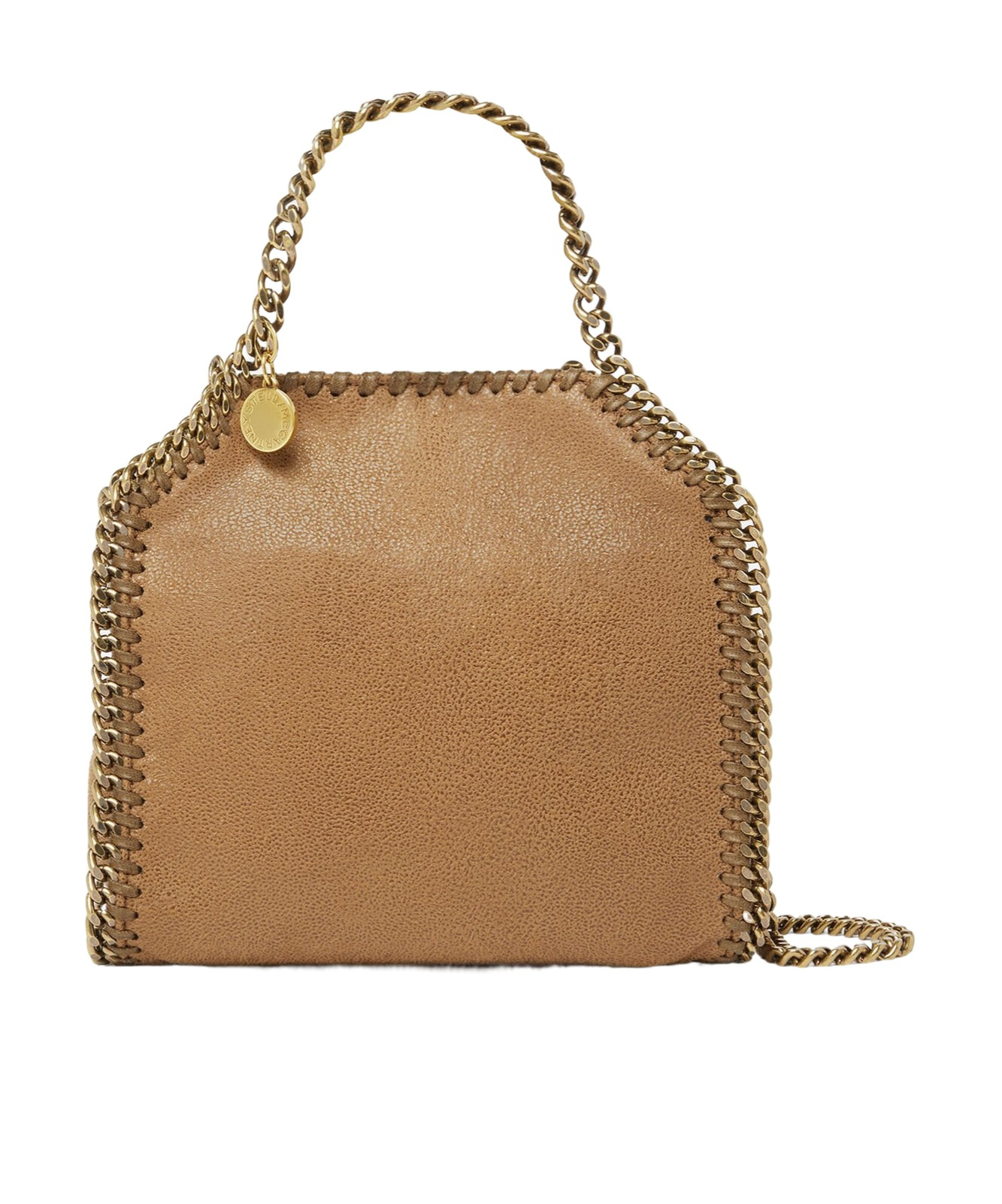 Stella Mccartney Falabella Tiny Mini Bag In Brown