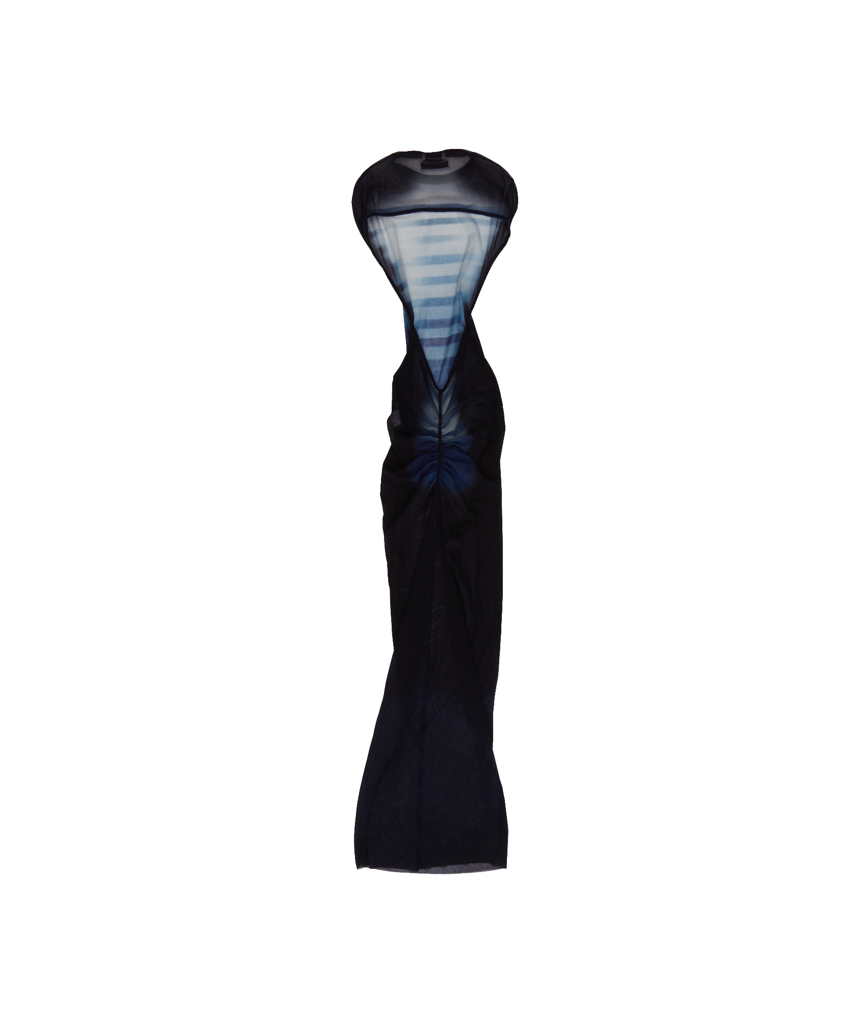 Jean Paul Gaultier Print Dress In Black