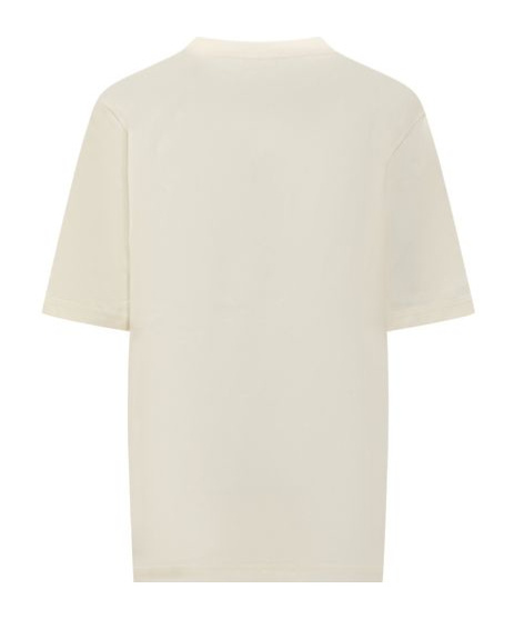 Lanvin Cat Heart T-shirt In White