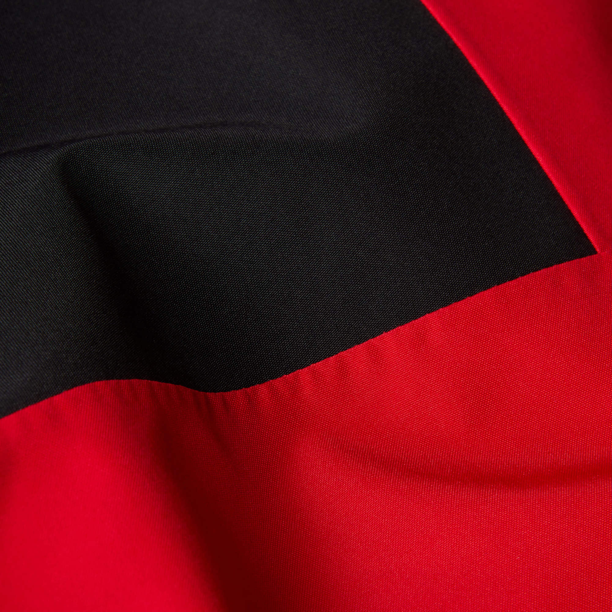 The North Face Mountain Mono Short Jacket In Red