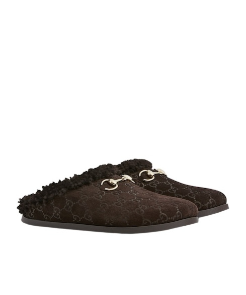Gucci Damen-mules Mit Horsebit In Brown