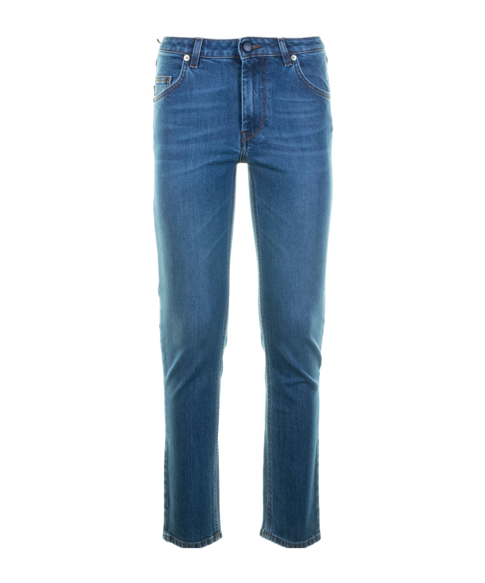 Re-hash Belt Loop Jeans In Blue