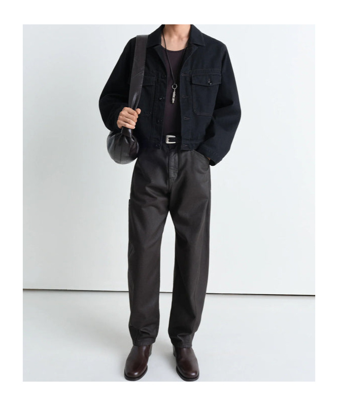 Lemaire Single-breasted Jacket In Black