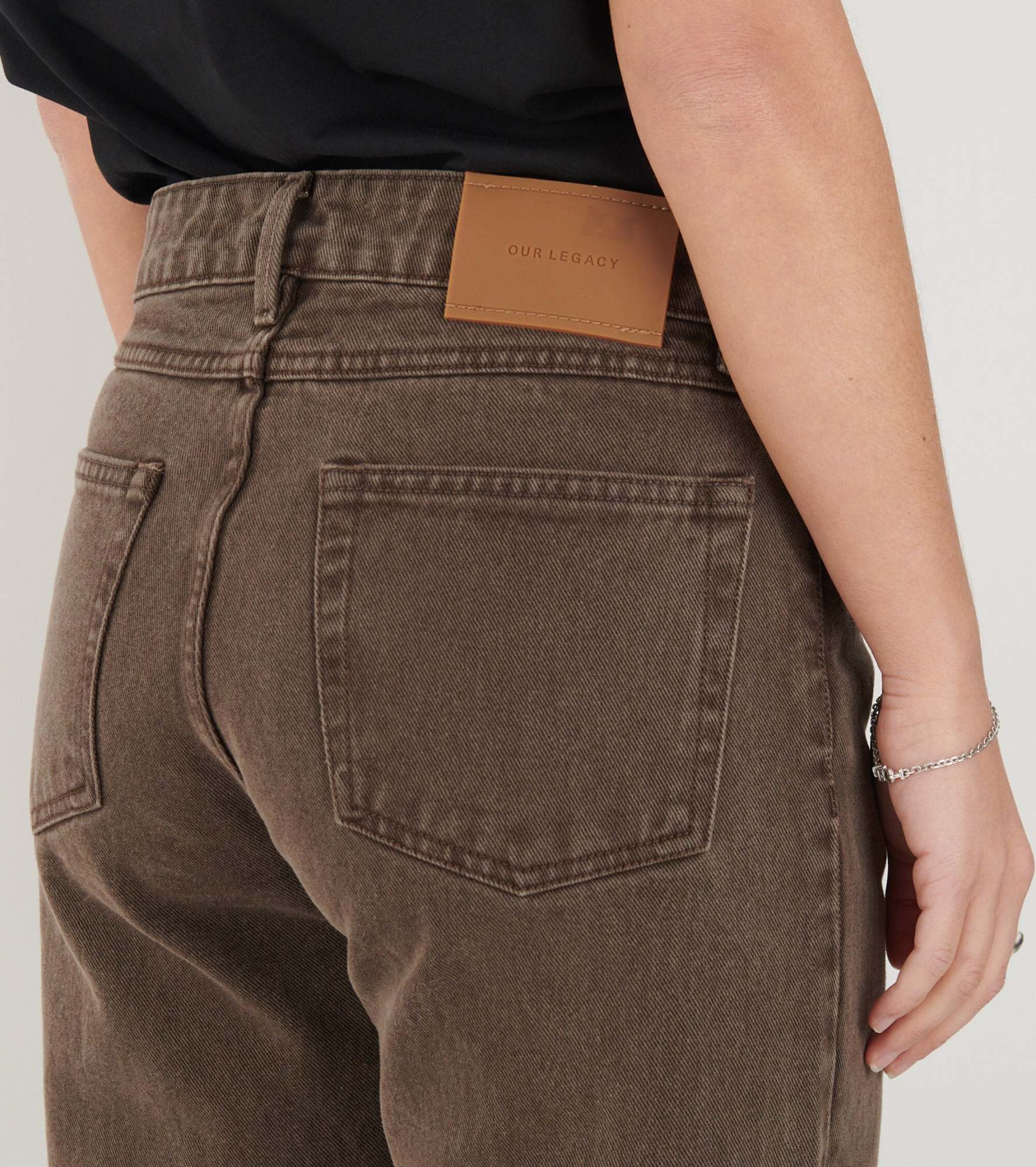 OUR LEGACY BELT LOOP DENIM TROUSERS