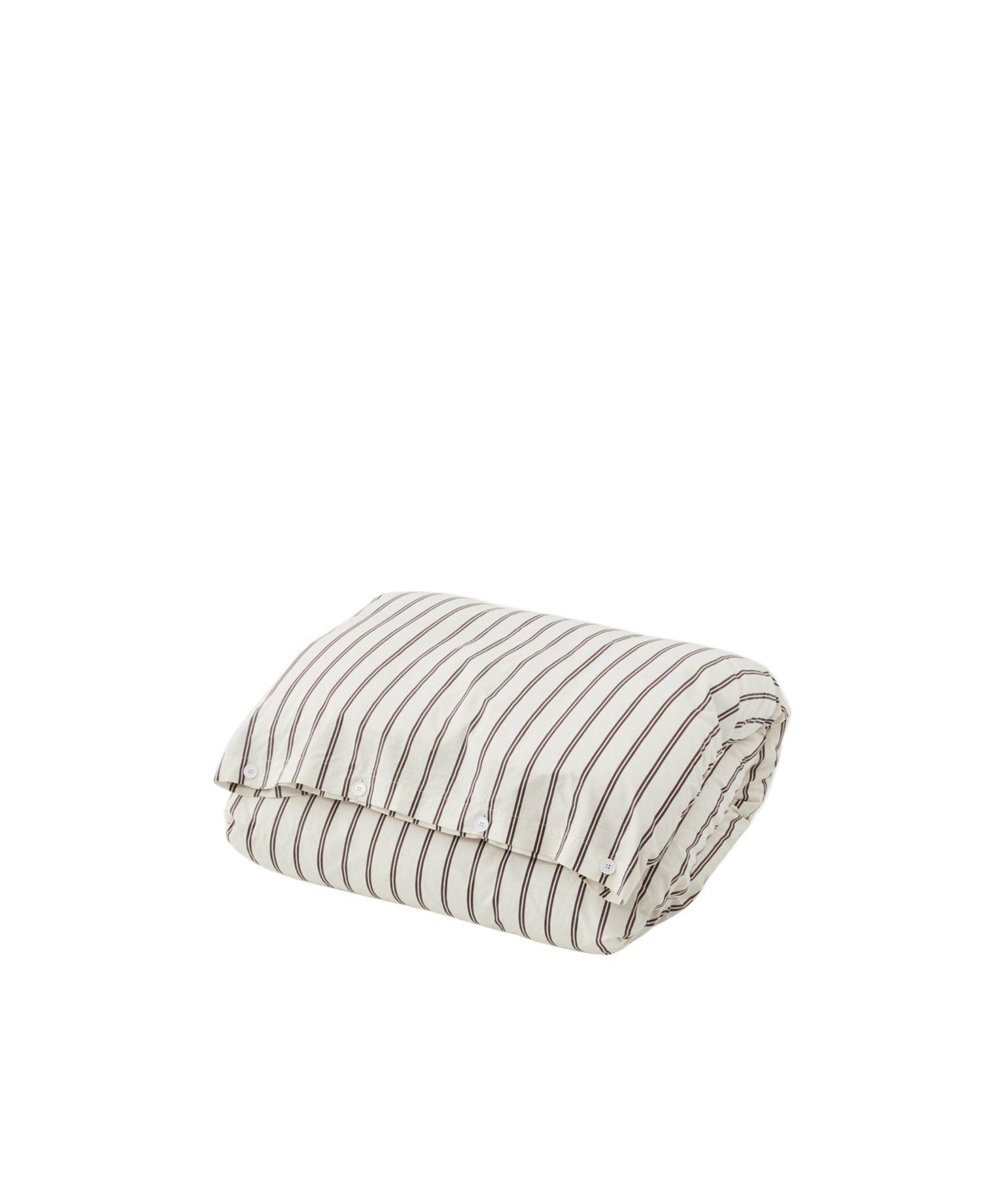 Tekla High-quality Percale Duvet Cover In White