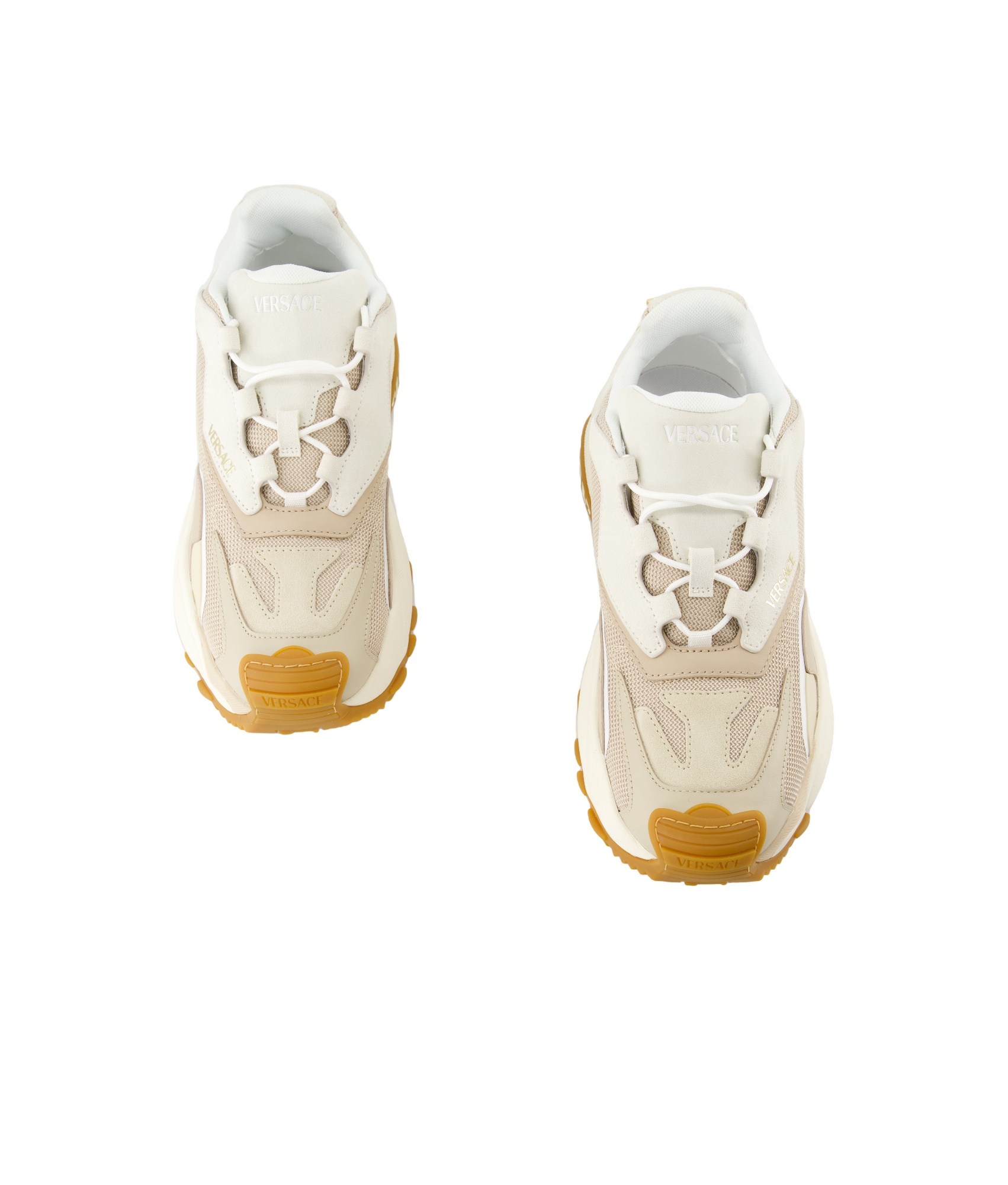 Versace Low Top Sneaker In White