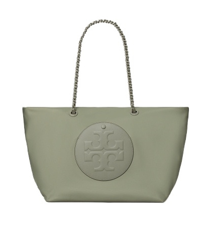 Tory Burch Ella Chain Tote Bag In Brown