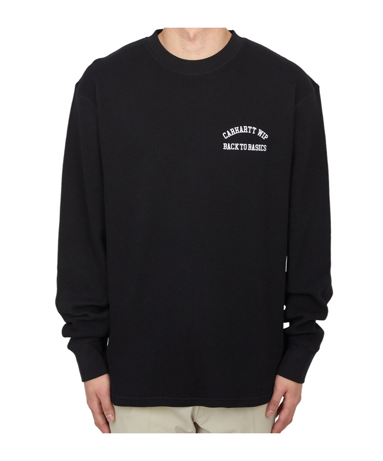 Carhartt Long-sleeved T-shirt In Black