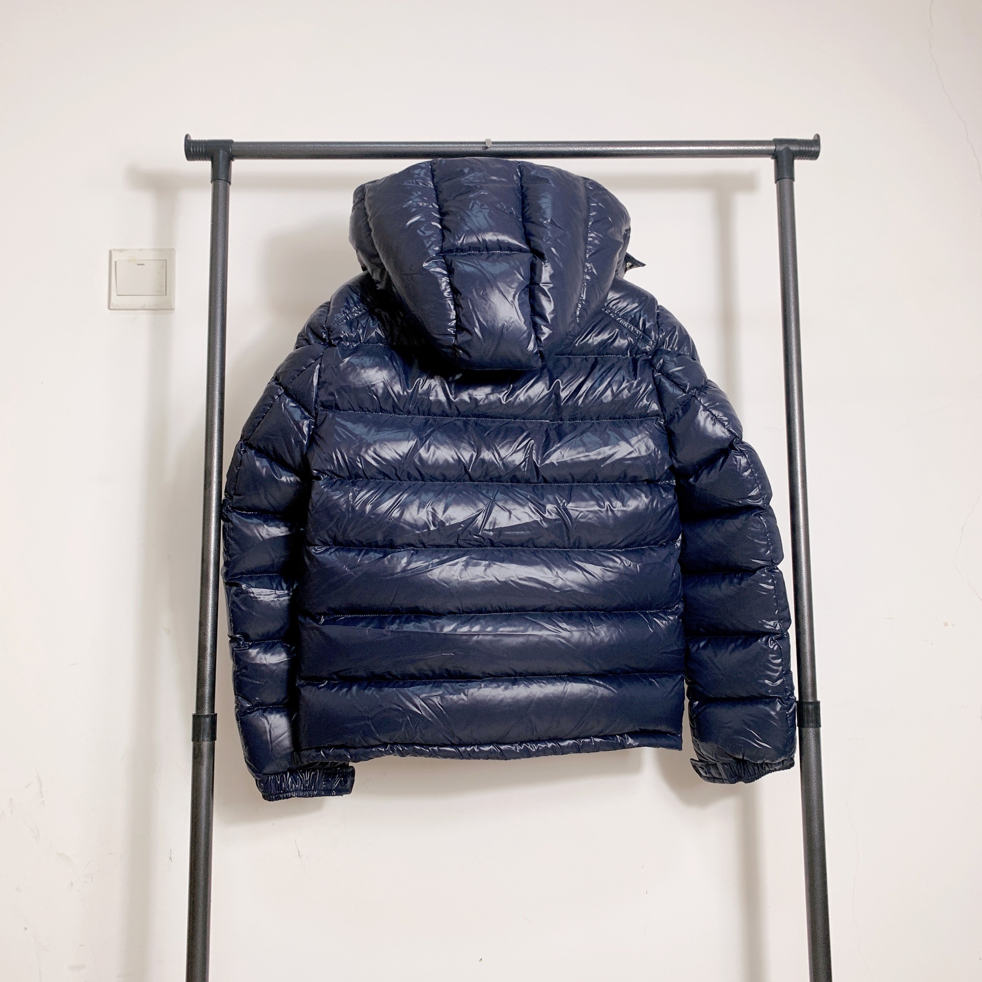Moncler Enfant Maya Down Jacket In Blue