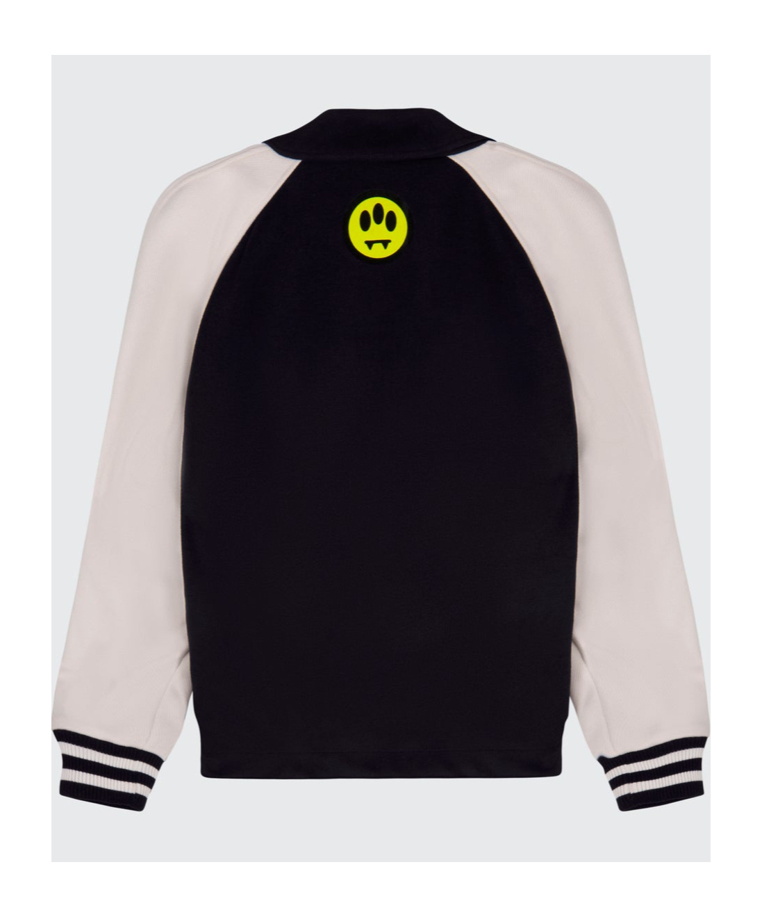 Barrow Logo-print Varsity Jacket In Black