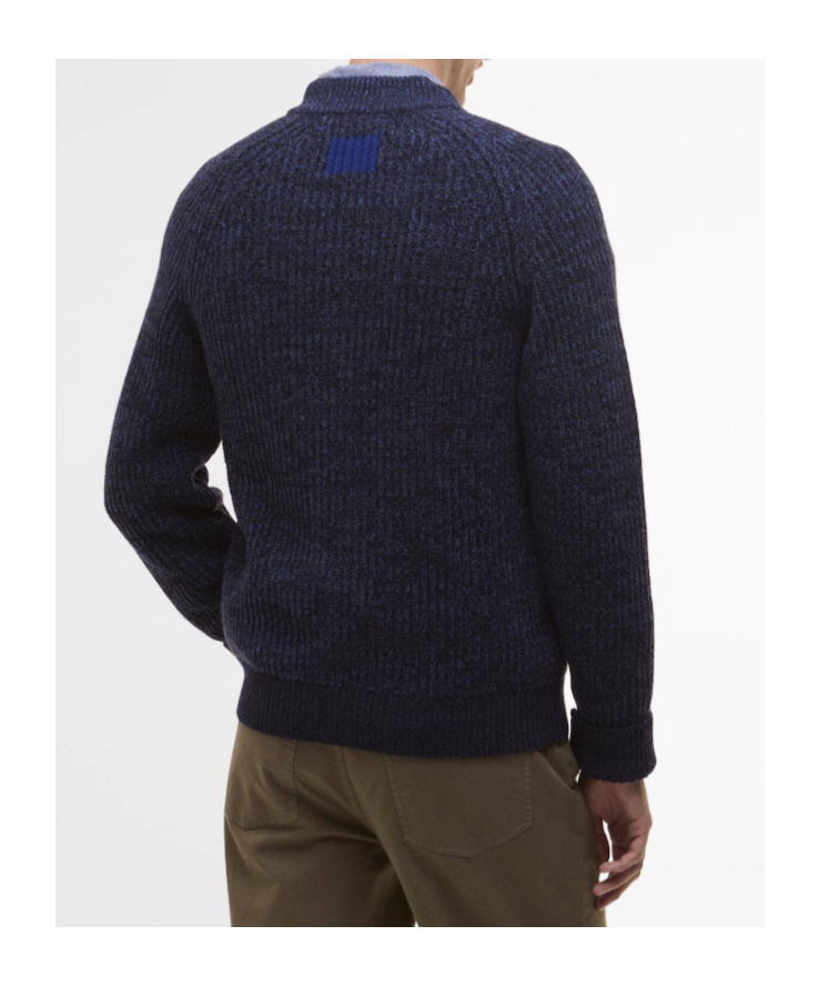 Barbour X Paul Smith Bomer Cardigan In Blue