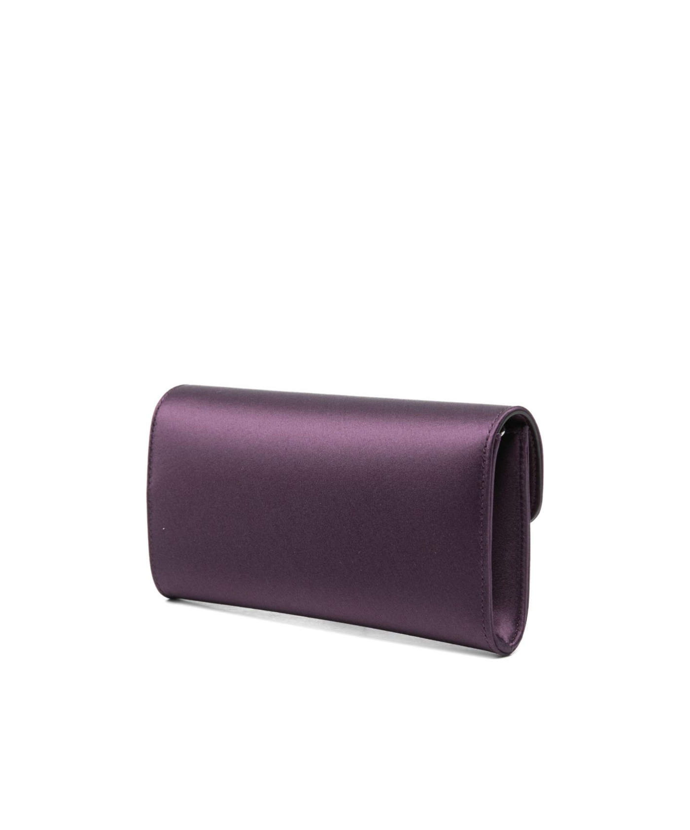 Jimmy Choo Chain Bing Wallet In Brown