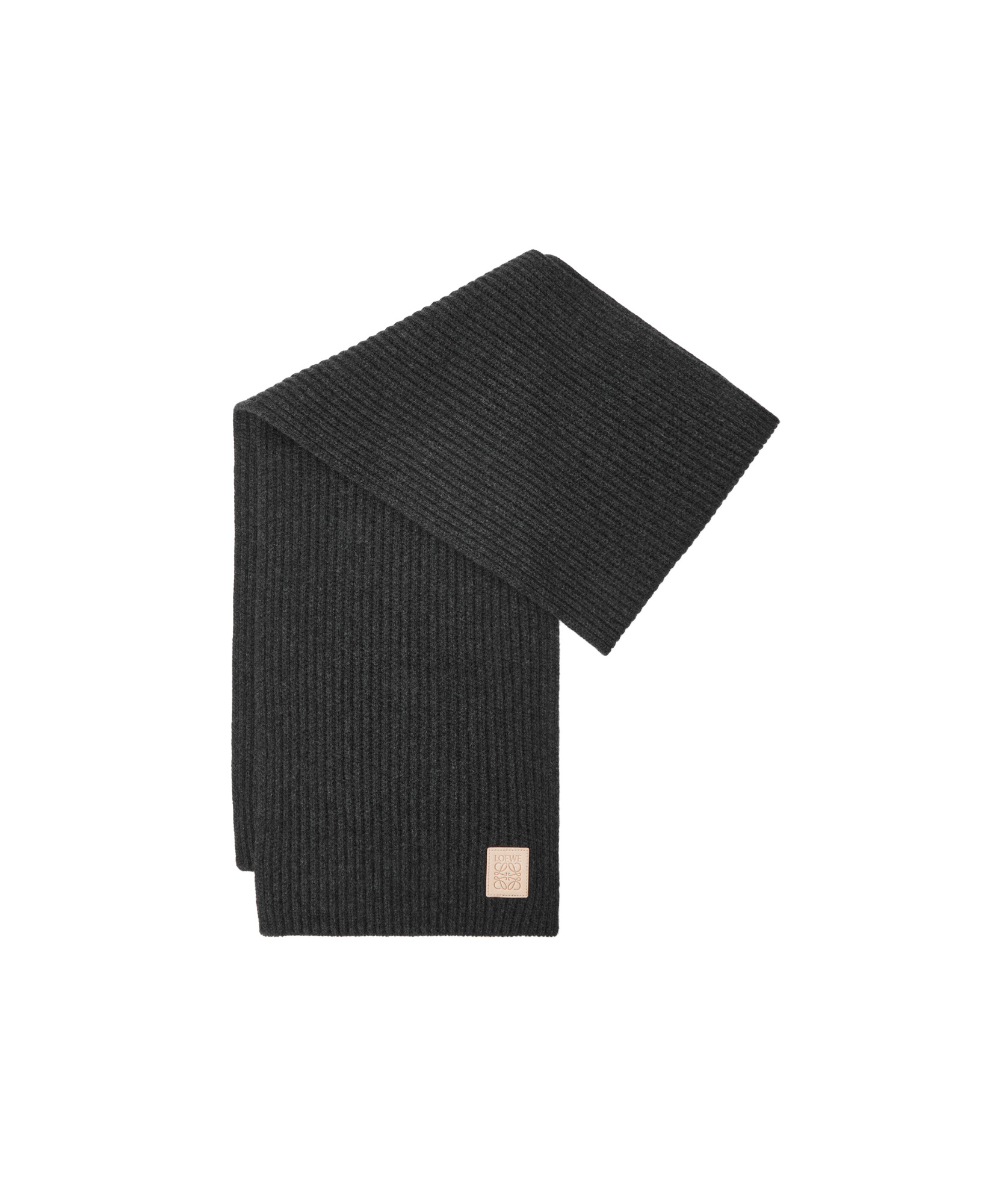 Loewe Cashmere Scarf In Black