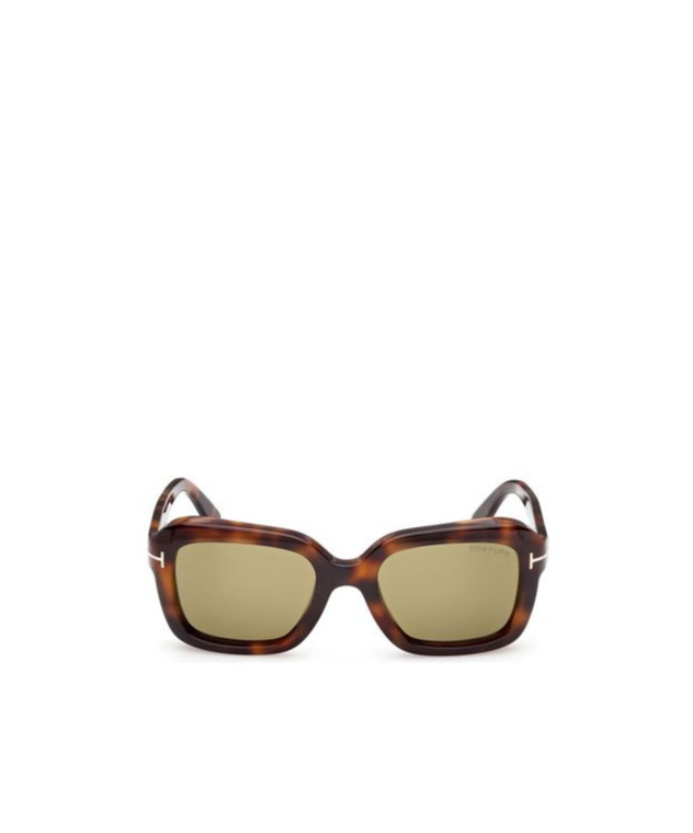 Tom Ford Eyewear Square Frame Sunglasses In Brown