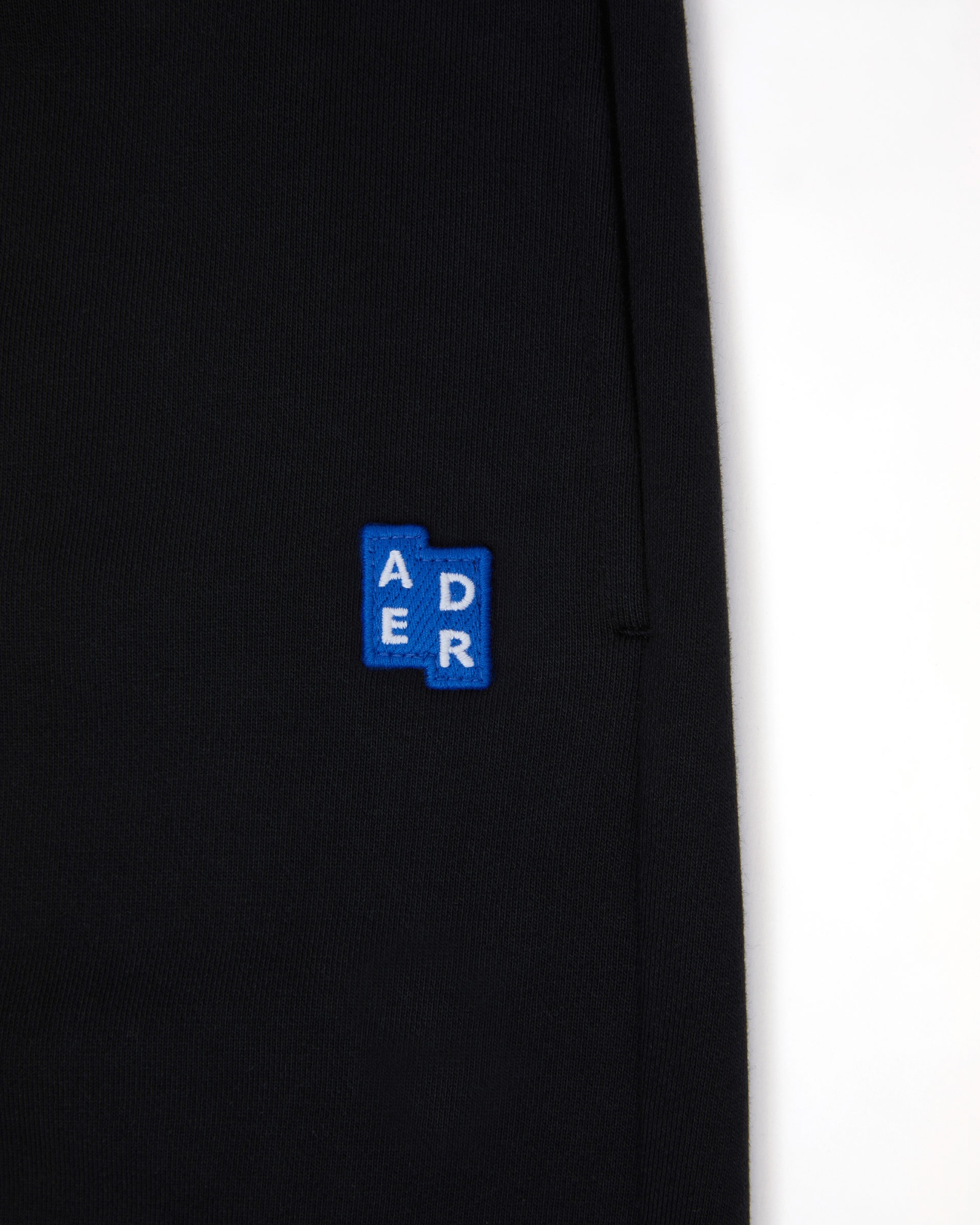 Ader Error Logo Patch Sweatpants In Black