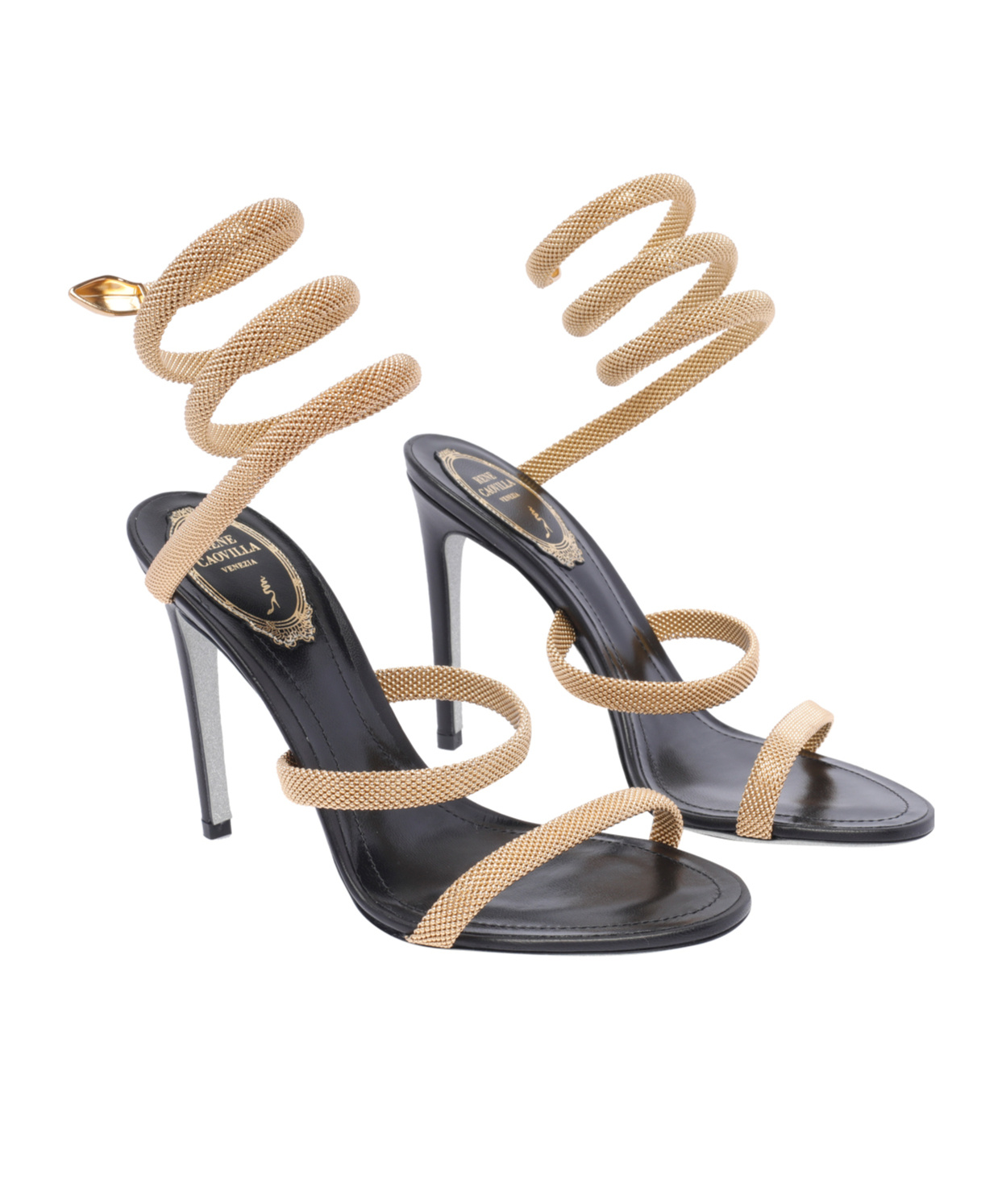 René Caovilla Rene Caovilla Sandal Trigold Cleo In Nude