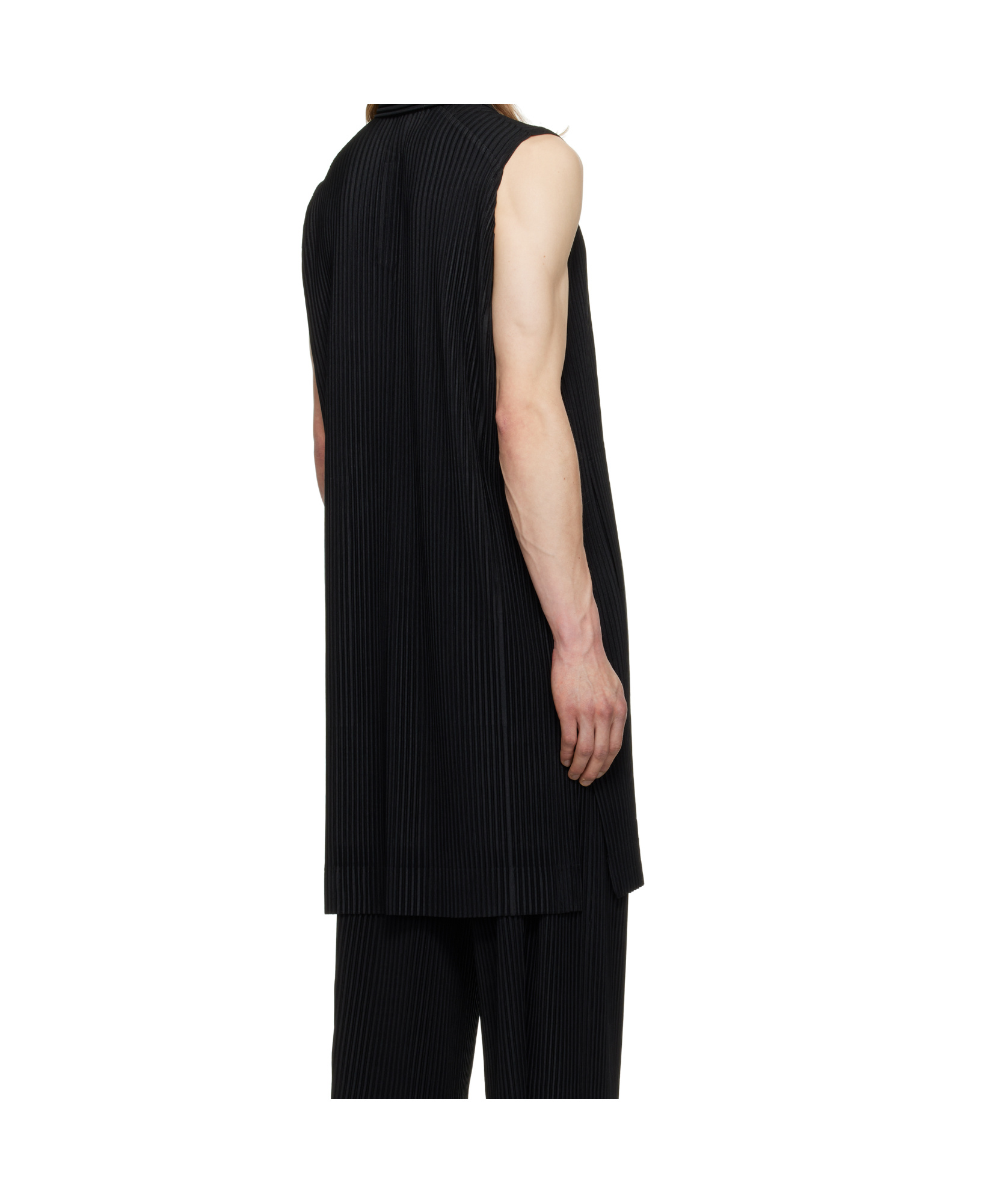 Issey Miyake Sleeveless Tops In Black