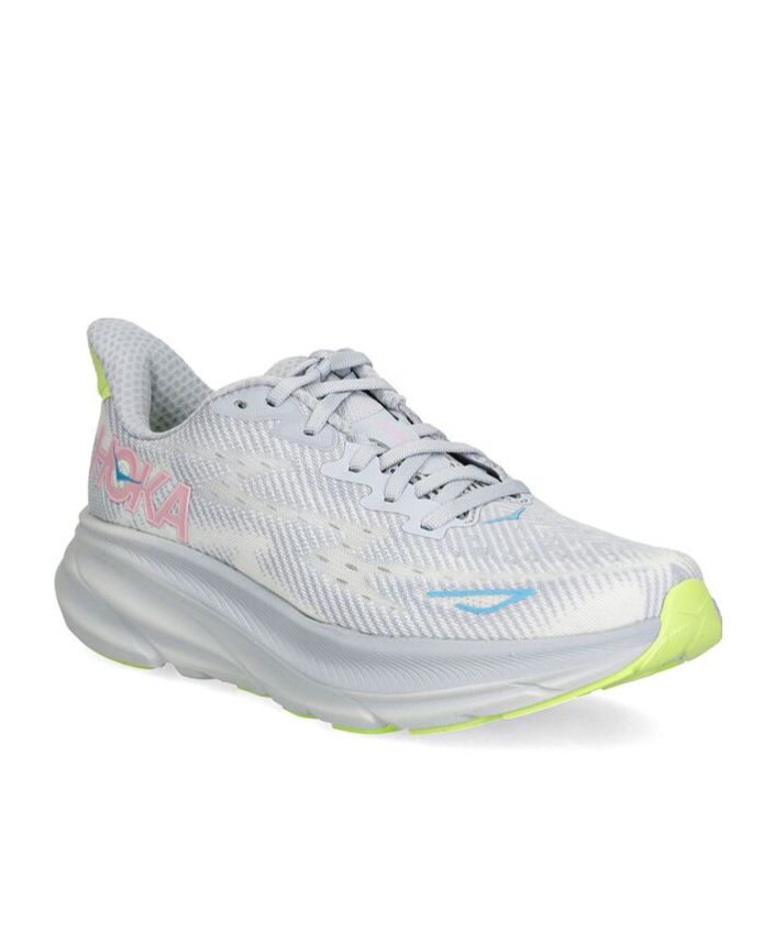 Hoka Clifton 9 Sneakers Purple In White