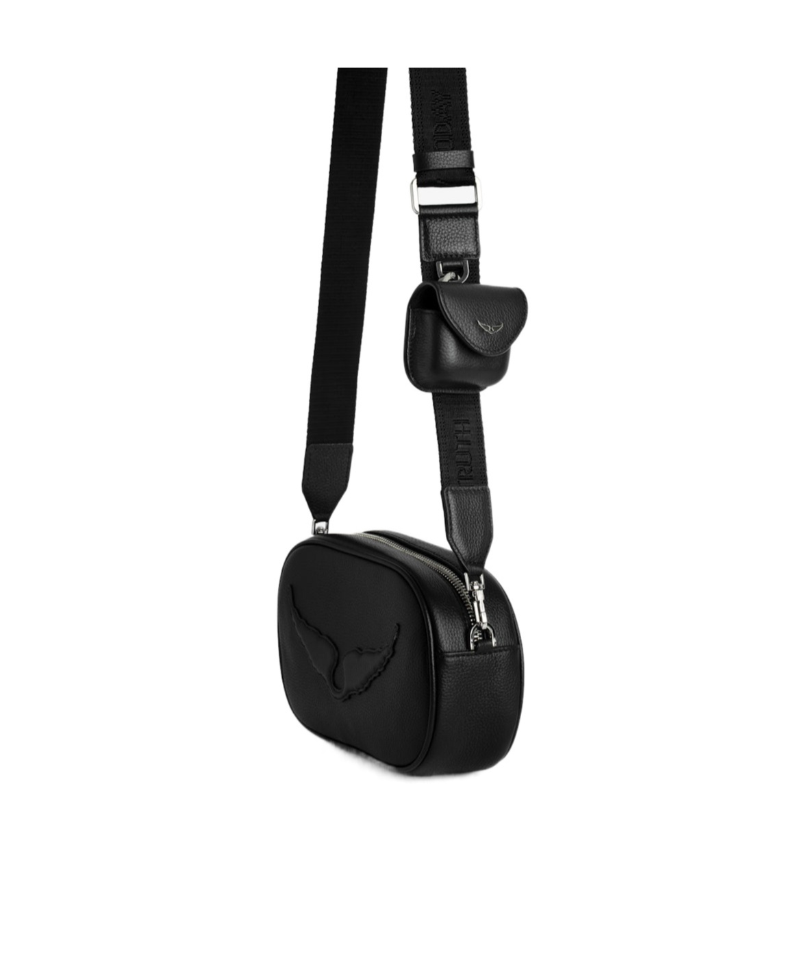 Zadig & Voltaire Rock Cross Body Bag In Black