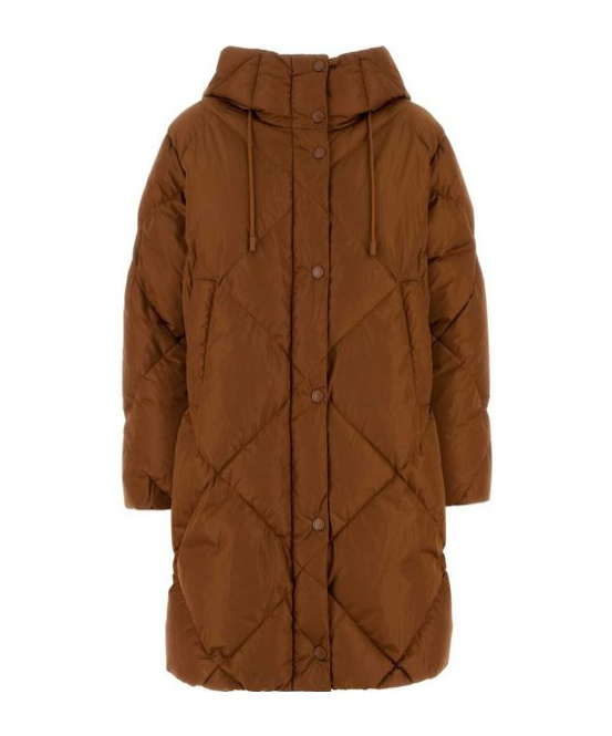 Weekend Max Mara Guelfo Quilted Hooded Puffer Coat