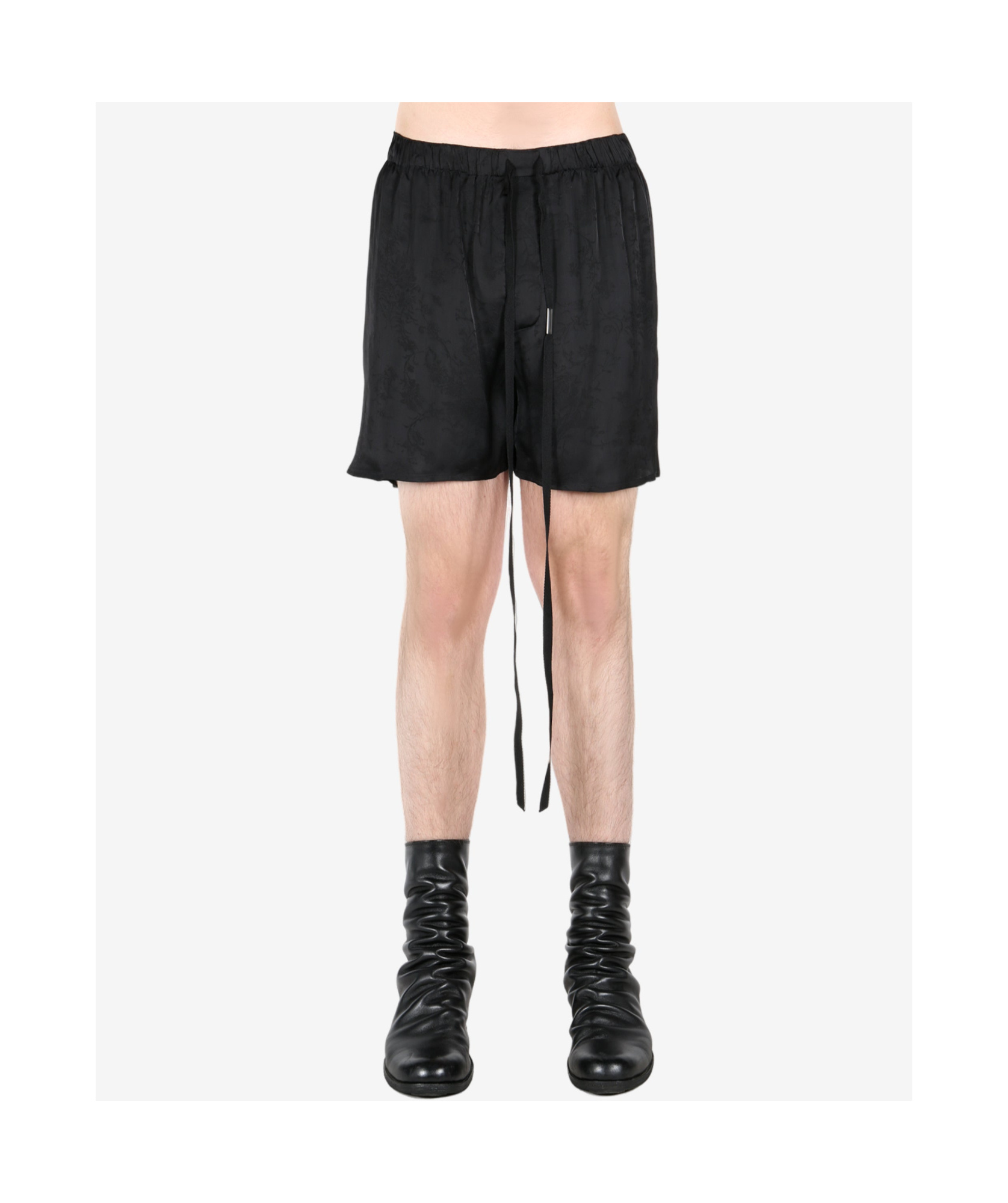 Ann Demeulemeester Drawstring Shorts In Blue