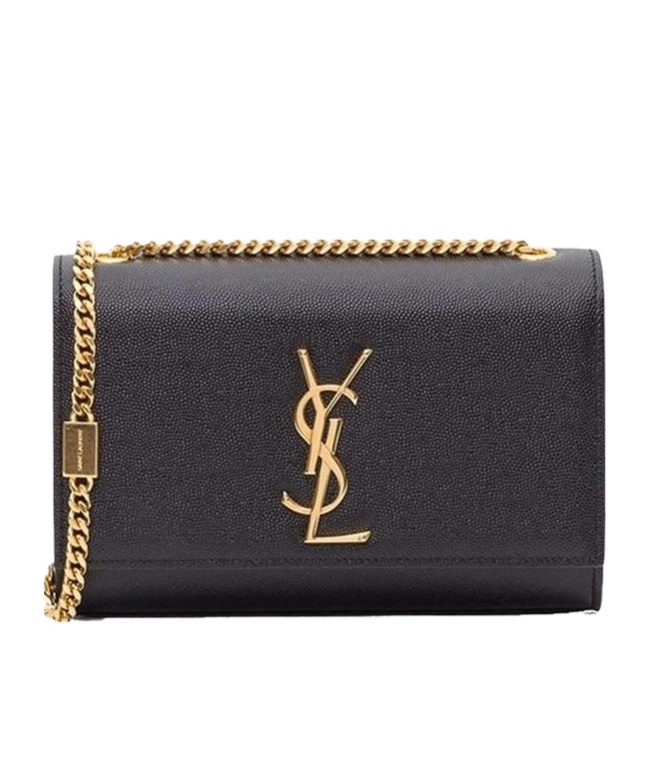 Saint Laurent Flip Shoulder Bag In Black
