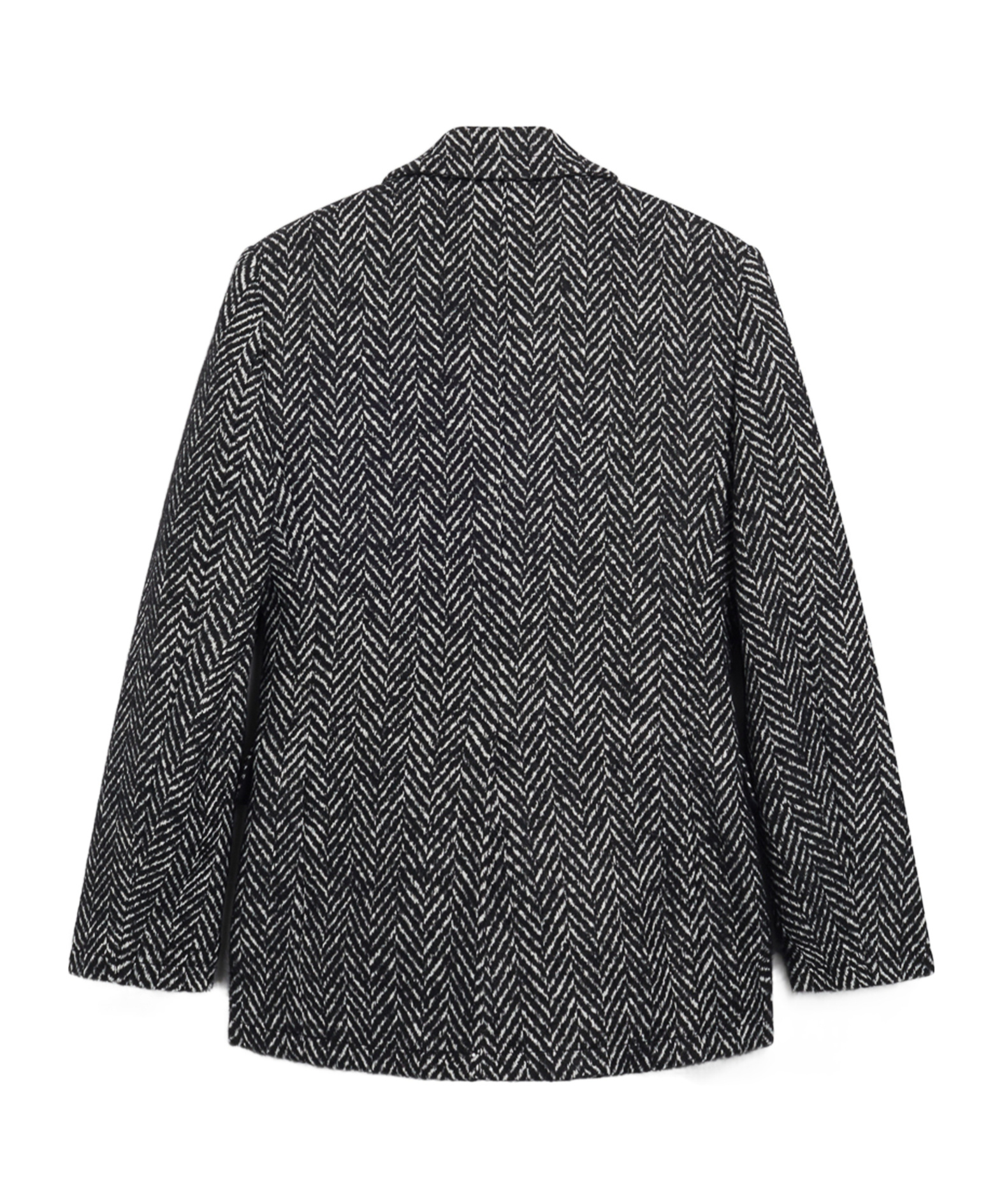 Pence Long-sleeved Suit Jacket In Black