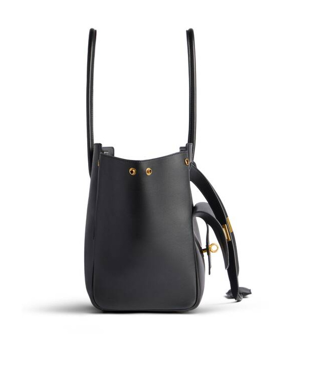 Balenciaga Black Bel Air Small Carry All Bag In Black