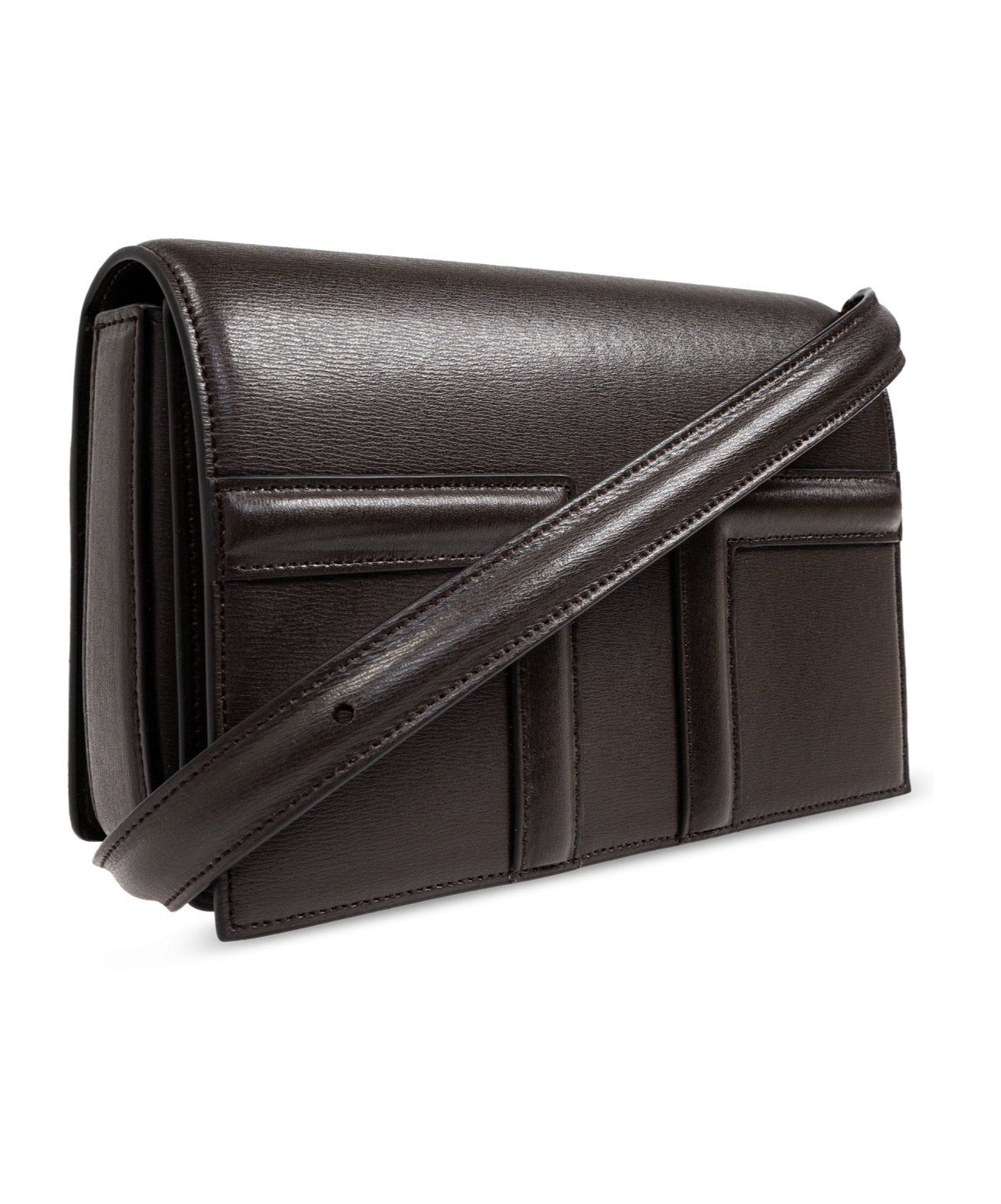 Totême Flip Shoulder Bag In Black