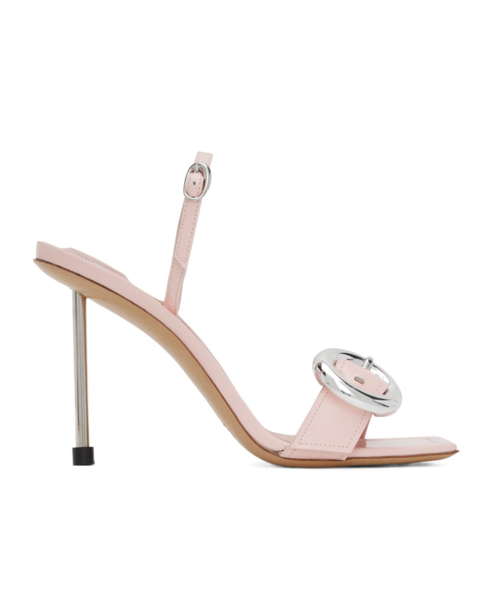 Jacquemus Open-toed High-heeled Sandals In Multicolor