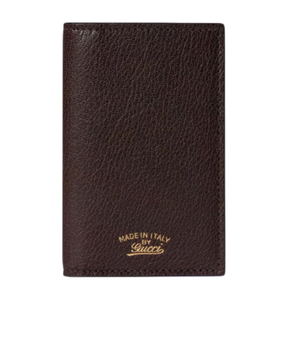 Gucci Lira Card Case In Orange