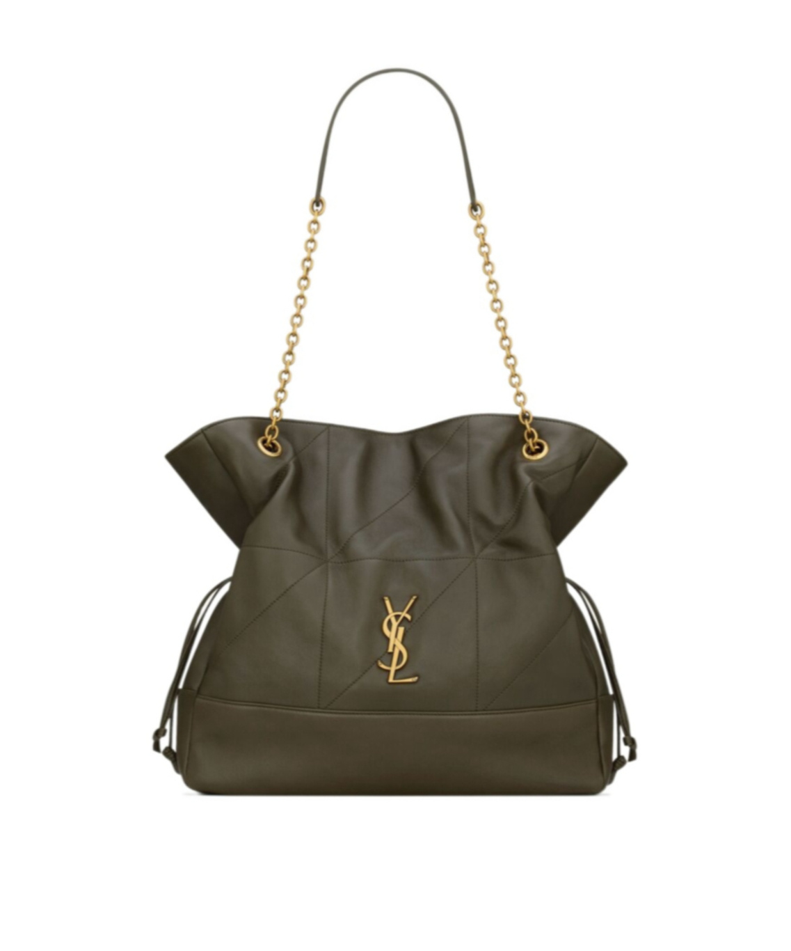 Saint Laurent Lambskin Jamie 4.3 Shoulder Bag In Green