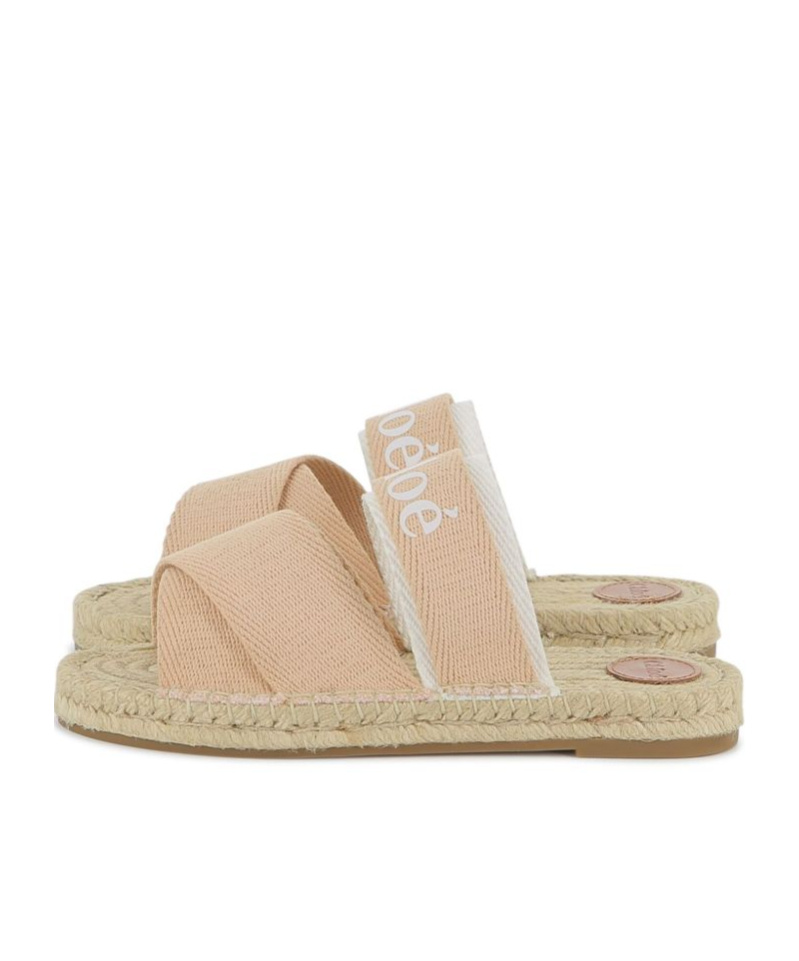 Chloé Ciabatte Slippers In Nude