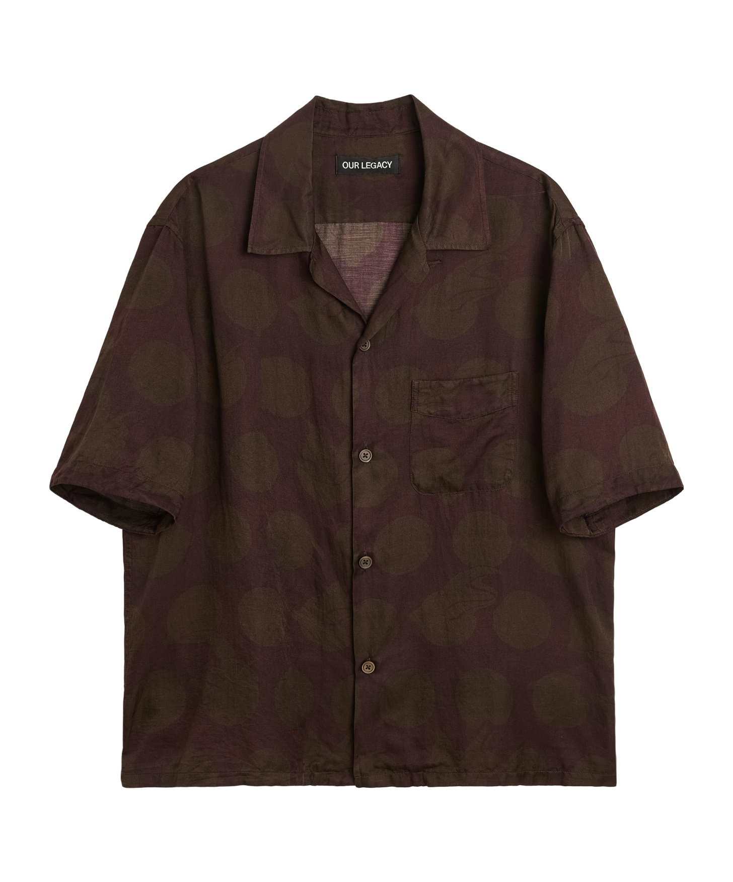 OUR LEGACY OUR LEGACY DOTTED PRINT SHIRT